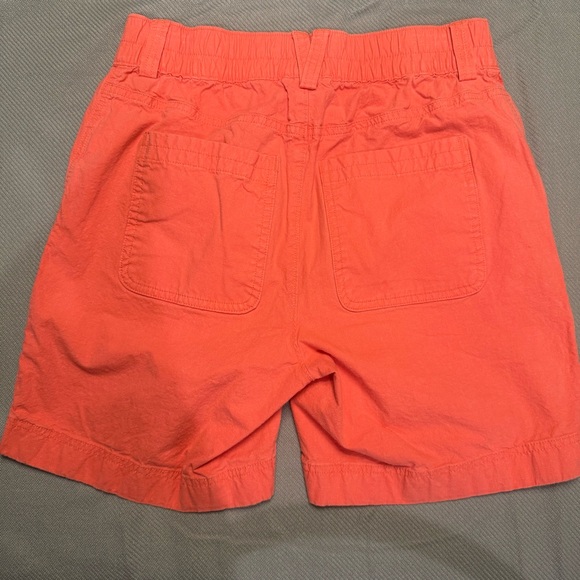 Duluth Trading Women's Hemp 7" Utility Shorts - Coral Pink Pull-On Stretch Sz 4 - Picture 4 of 7